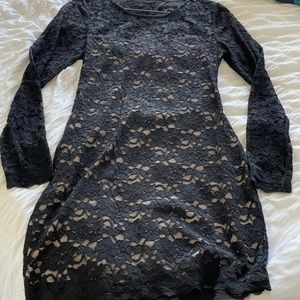 Lace mini dress from Express